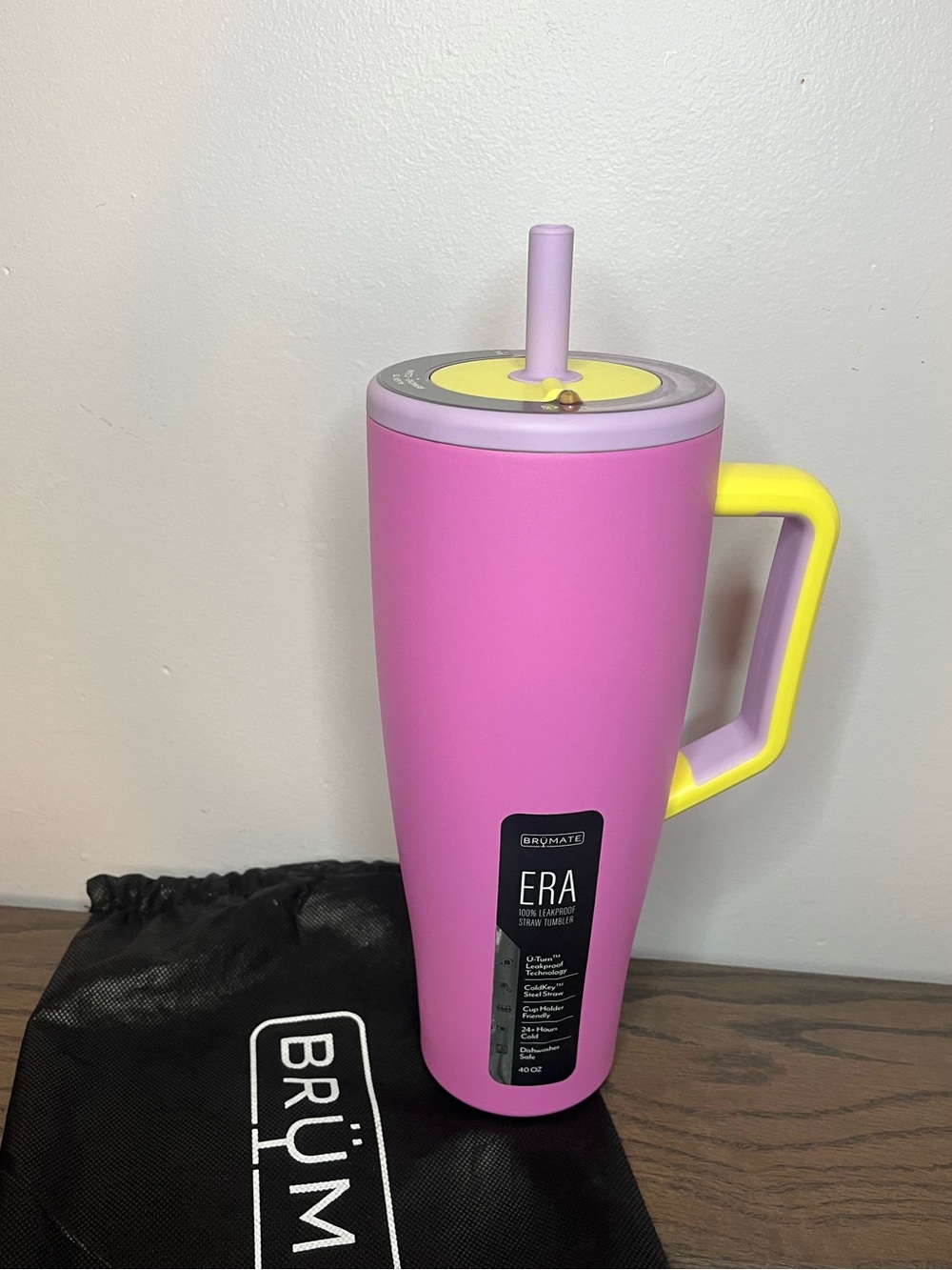 NEW! Brumate 40oz Cabana Era w/ 1 straw cover
